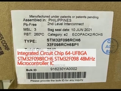 تراشه مدار یکپارچه 64-UFBGA STM32F098RCH6 STM32F098 48MHz Microcontroller IC