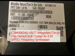 ICS843002AG-01LFT چیپ مدار یکپارچه FemtoClock Crystal-To-3.3V LVPECL فرکانس سنتزایزر