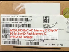 MX60LF8G18AC-XKI حافظه IC تراشه 3V 8G-bit NAND Flash حافظه IC بسته VFBGA-63