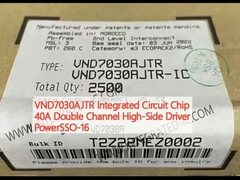VND7030AJTR چیپ مدار یکپارچه 40A دو کانال درایور سمت بالا PowerSSO-16