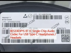 کدک صوتی تک تراشه ای BES3303P1S BT IC برای هدفون های USB Type-C