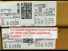 TL972IDGKR چیپ مدار یکپارچه دوگانه 12V 12MHz تقویت کننده های عملیاتی کم سر و صدا