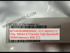 MT54A16G8080A00AC-32:چیپ IC حافظه 128Gbit 8 کانال حافظه DRAM پهنای باند بالا با ECC
