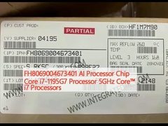 FH8069004673401 پردازنده هوش مصنوعی تراشه هسته ای i7-1195G7 پردازنده 5GHz CoreTM i7 پردازنده