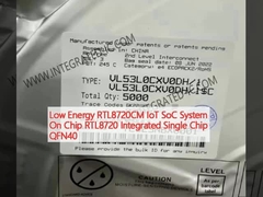 سیستم SoC IoT RTL8720CM با انرژی پایین در تراشه RTL8720 تراشه واحد یکپارچه QFN40