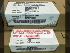 STM32G030C8T6TR میکروکنترلر MCU 64MHz 32 بیتی تک هسته ای MCU LQFP-48 MCU جاسازی شده