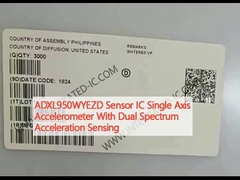 ADXL950WYEZD Sensor IC Single Axis Accelerometer با سنجش دو طیف شتاب