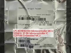 LPC4078FBD144 میکروکنترلر MCU 120MHz 32 بیتی میکروکنترلر IC LQFP144 MCU جاسازی شده