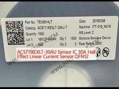 ACS711KEXLT-30AU سنسور IC 30A اثر هال سنسور جریان خطی QFN12