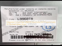 تراشه مدار یکپارچه L9960TR خودرو SPI برنامه نویسی DC راننده موتور برش