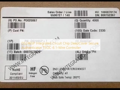 DS2465P چیپ مدار یکپارچه DeepCover Secure Authenticator TSOC-6 1-Wire Controller