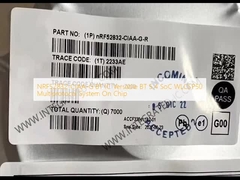 NRF52832-CIAA-G BT IC Versatile BT 5.4 SoC WLCSP50 سیستم چند پروتکل بر روی تراشه