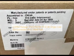 بسته LQFP64 STM32F401RCT6 میکروکنترلر 32 بیتی تک هسته ای MCU 256 کیلوبایت فلش