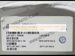 WM8974CGEFL مدار یکپارچه تراشه مونو کدک با راننده بلندگو کدک صوتی QFN24