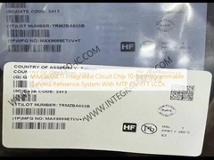MAX9669ETI چیپ مدار یکپارچه سیستم مرجع گاما قابل برنامه ریزی 10 بیتی با MTP برای صفحه LCD TFT