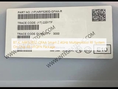 BT IC NRF52832-QFAA Smart 2.4GHz Multiprotocol RF System On Chip بسته بندی 48-VFQFN