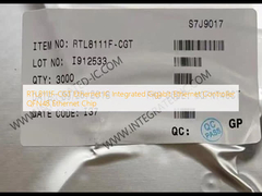 RTL8111F-CGT Ethernet IC کنترل کننده گگابیت ایثرنتی یکپارچه QFN48 تراشه ایثرنتی