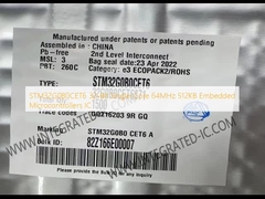 آی سی میکروکنترلرهای جاسازی شده STM32G0B0CET6 32 بیتی تک هسته ای 64 مگاهرتز 512 کیلوبایت