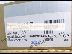 RTL8367S-CG Ethernet IC Layer 2 مدیریت شده 5+2-Port Ethernet Switch LQFP128