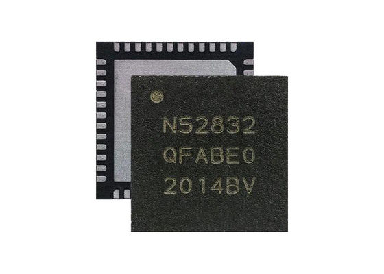 ماژول ارتباطات بی سیم NRF52832-QFAB-R 2.4GHz BT 4.2 RF System On A Chip