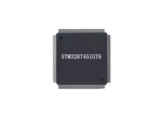 IC 176-LQFP میکروکنترلر فلش STM32H745IGT6 دو بازوی 32 بیتی Cortex-M7