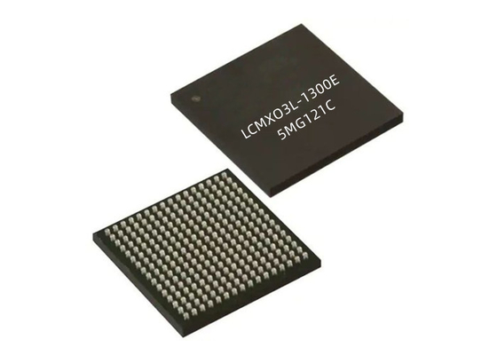 تراشه مدار مجتمع منطقی LCMXO3L-1300E-5MG121C آرایه گیت قابل برنامه ریزی میدانی