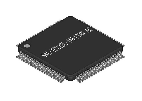 تراشه مدار مجتمع SAL-TC222L-16F133N میکروکنترلرهای AC آی سی TQFP80 فلش 1 مگابایتی