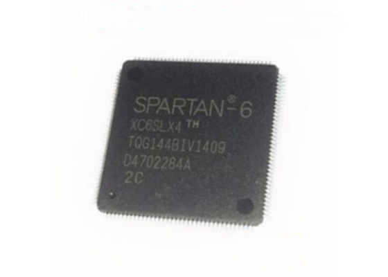 آرایه دروازه قابل برنامه ریزی XC6SLX4-2TQG144C 144LQFP Spartan 6 LX تراشه های FPGA