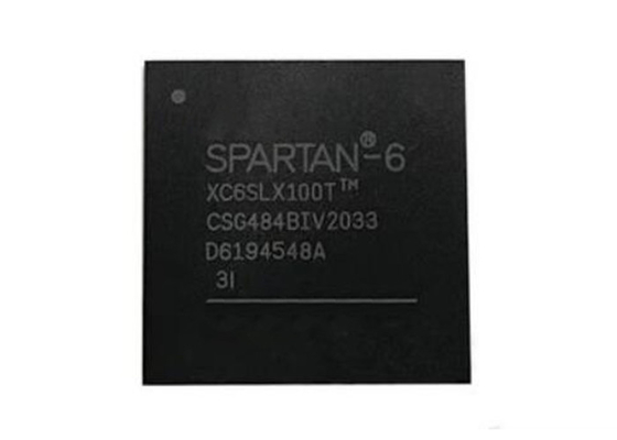 تراشه مدار مجتمع XC6SLX100-2CSG484I فیلد قابل برنامه ریزی گیت آرایه 484FBGA