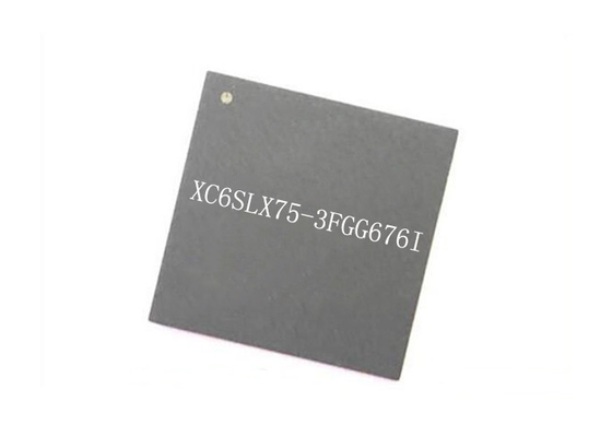 تراشه مدار مجتمع XC6SLX75-3FGG676I آرایه دروازه قابل برنامه ریزی میدانی 676FBGA