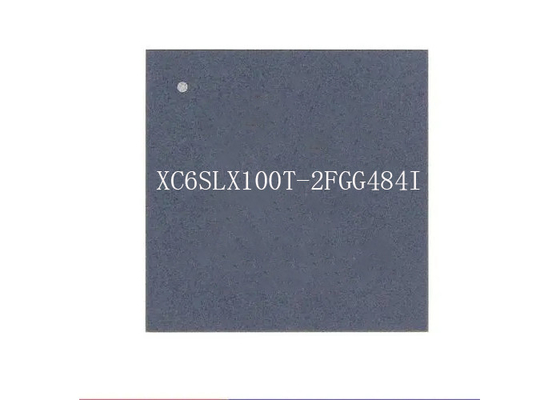تراشه مدار مجتمع XC6SLX100T-2FGG484I 1.2V فیلد آرایه گیت قابل برنامه ریزی