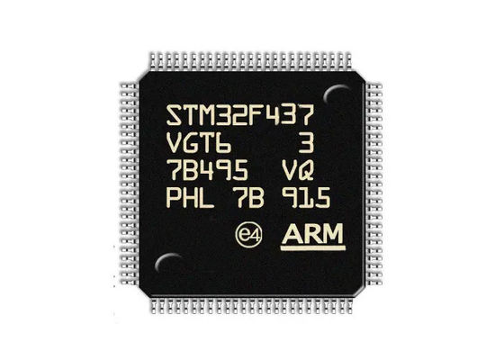 STM32F437VGT6 تک هسته ای 180 مگاهرتز 1 مگابایت میکروکنترلرهای جاسازی شده 100-LQFP