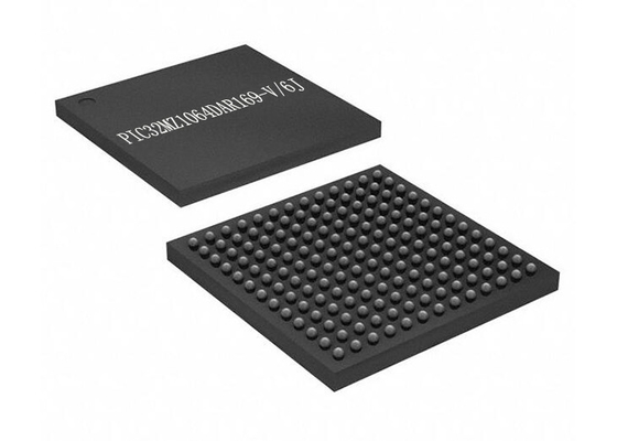 میکروکنترلر تک هسته ای PIC32MZ1064DAR169-V/6J IC میکروکنترلر 32 بیتی MCU 200MHz