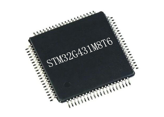 میکروکنترلر MCU STM32G431M8T6 میکروکنترلر 32 بیتی آی سی 80LQFP با کارایی بالا
