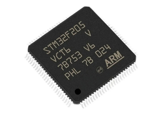 آی سی میکروکنترلر STM32F205VCT6 تک هسته ای 120 مگاهرتز 256 کیلوبایتی ARM Cortex-M3