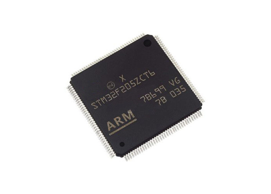 بسته میکروکنترلر STM32F205ZCT6 IC MCU 32 بیتی 256 کیلوبایتی FLASH 144LQFP