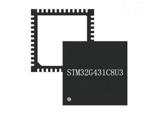 تراشه میکروکنترلر MCU STM32G431C8U3 48UFQFN 32 بیتی تک هسته ای