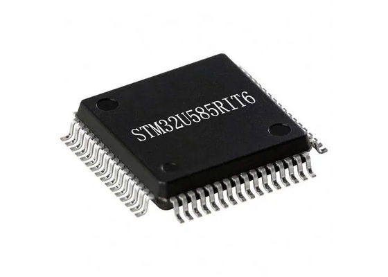 میکروکنترلر STM32U585RIT6 MCU 32 بیتی 160 مگاهرتز تراشه میکروکنترلر 2 مگابایتی LQFP64