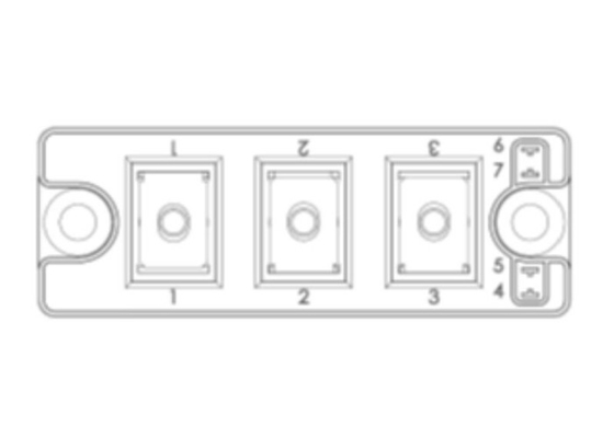 ماژول برق 200A Phase Leg SiC Diodes MSCDC200A120D1PAG ماژول های IGBT خودرو