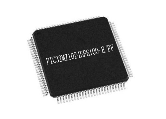 میکروکنترلرهای تک هسته ای PIC32MZ1024EFE100-E/PF تراشه TQFP100 MIPS32 M-Class