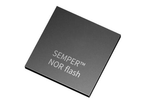 تراشه های حافظه فلش NOR S26HL512TFPBHB000 تراشه مدار مجتمع 24-FBGA 166 مگاهرتز