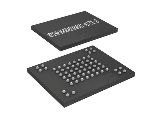 تراشه های حافظه MT29F4G08ABADAH4-AITX:D 63-VFBGA تراشه های حافظه فلش NAND Automotive