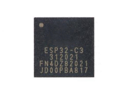 وای فای 2.4 گیگاهرتزی MCU ESP32-C3FN4 بسیار یکپارچه و تراشه BT کم انرژی 32-VFQFN BT