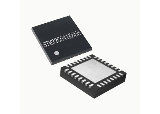 میکروکنترلر 64 مگاهرتز MCU STM32G041K8U6 میکروکنترلر 32 بیتی آی سی 32-UFQFN تک هسته ای