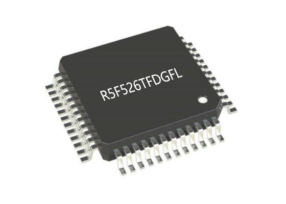 آی سی میکروکنترلر 32 بیتی MCU R5F526TFDGFL RXv3 RX26T 512 کیلوبایت FLASH 48-LFQFP