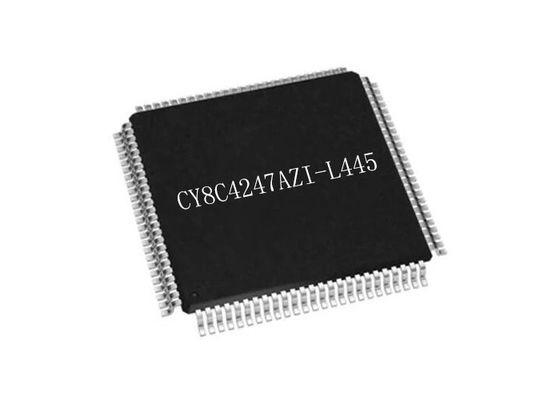 میکروکنترلرهای جاسازی شده تک هسته ای تراشه های آی سی 48 مگاهرتزی CY8C4247AZI-L445 64-LQFP