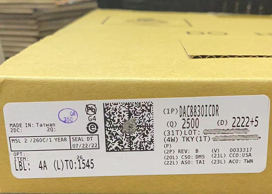 DAC8830ICDR 16-bit Ultra-low power voltage-output تبدیل کننده های دیجیتال به آنالوگ