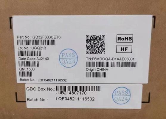 GD32F303CET6 IC MCU ARM Cortex-M4 32 بیتی بسته LQFP48