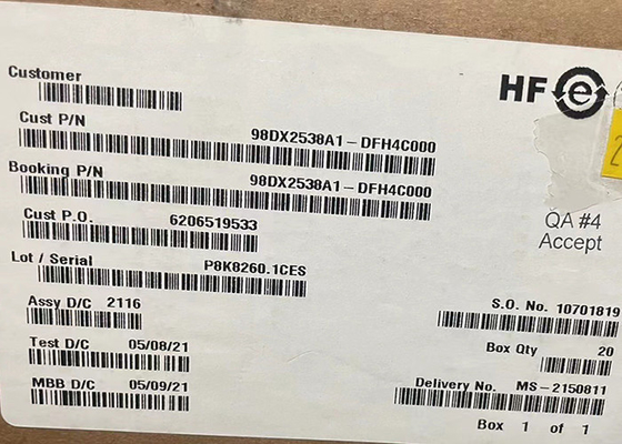 سوئیچ های اترنات 98DX2538A1-DFH4C000 24x1GbE پورت های لینک پایین دو هسته ای CPU