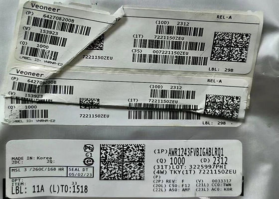 آی سی گیرنده RF AWR1243FVBIGABLRQ1 یک تراشه FMCW گیرنده 161-TFBGA